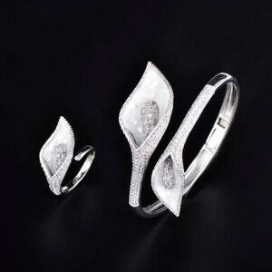 VQ Flower Bracelet and Ring Set